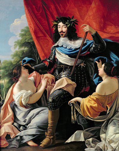 Luigi XIII (1601-43) da Simon Vouet